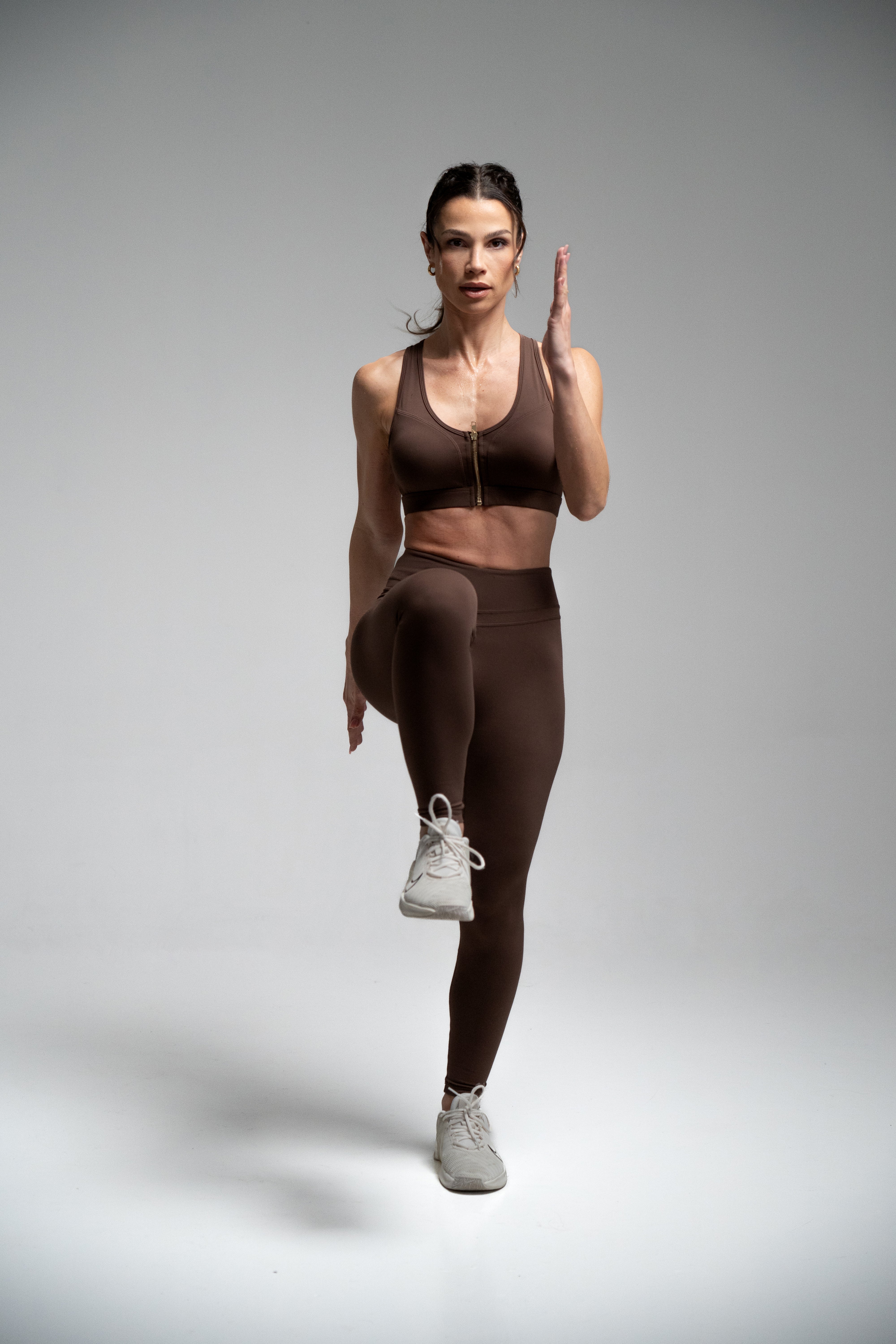 VELYS LEGGING  - ESPRESSO
