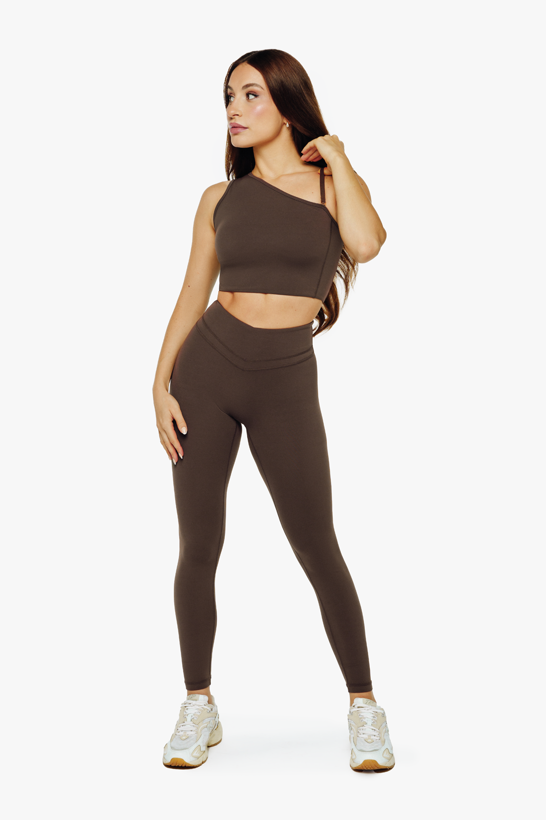 VELYS LEGGING  - ESPRESSO